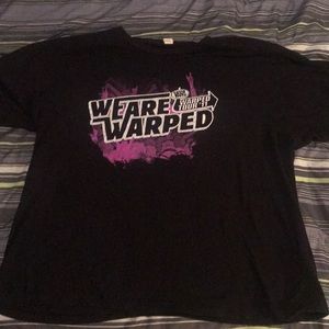 Vintage Warped tour 2011 tee shirt